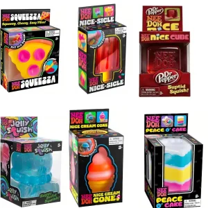 Sensory Stress Relief Squishy Cube Anti-Anxiety Squeeze Objects