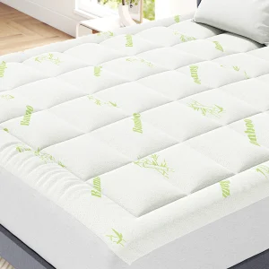 400g Bamboo Mattress Topper Ultra Soft & Cooling