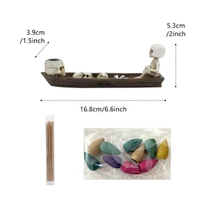 Ghost Incense Stick Tray Resin Incense Sticks/Cone Burner