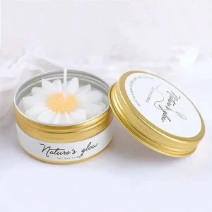 Little Iron Jar Chamomile Scented Soy Candle Smoke-Free