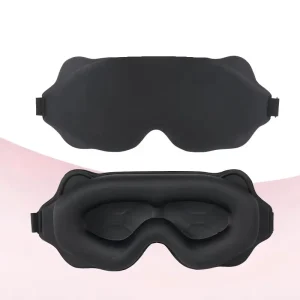 3D Contoured Eye Mask Weighted for Side Sleepers for Comfort