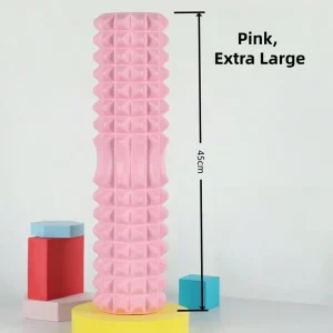 Foam Roller with Textured Surface for Deep Tissue Massage
