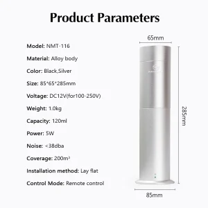 300m³ Coverage Area Essential Oil Perfume Fragrance Diffuser